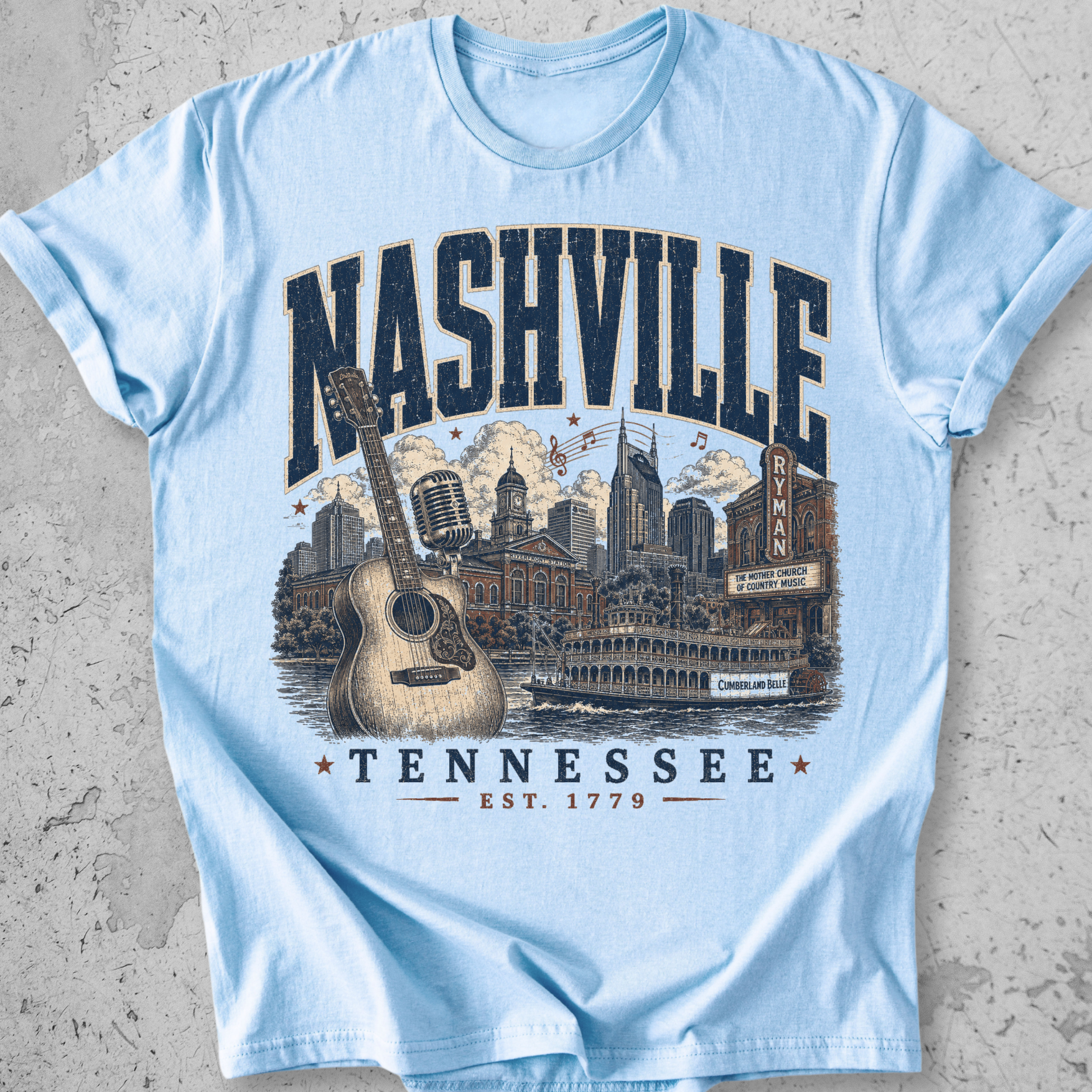 Nashville Cityscape  T-Shirt
