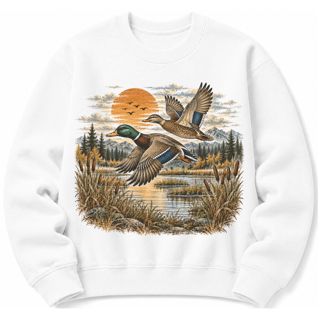 Mallard Ducks  Sweatshirt