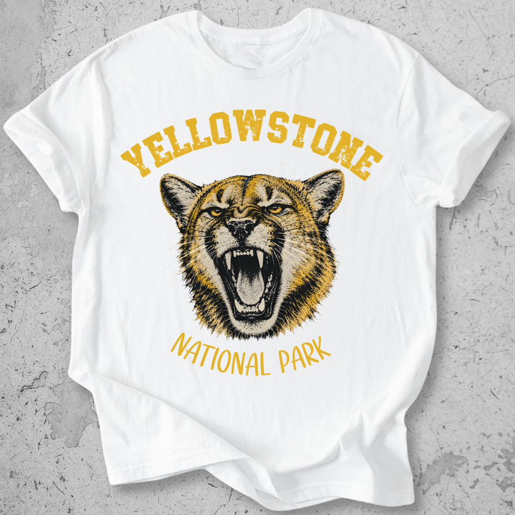 Yellowstone Mountain Lion  T-Shirt