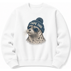 Otter Beanie Sweatshirt