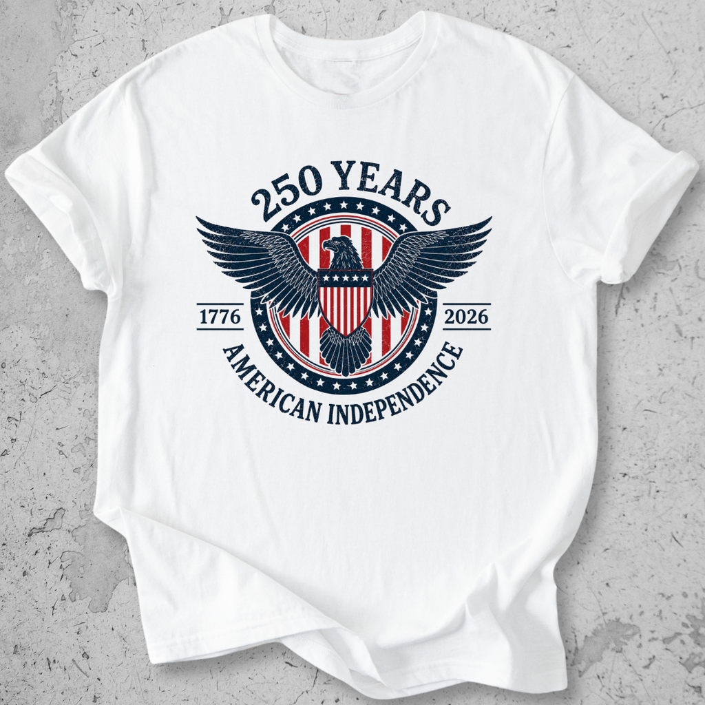 USA Emblem Patriotic  T-shirt