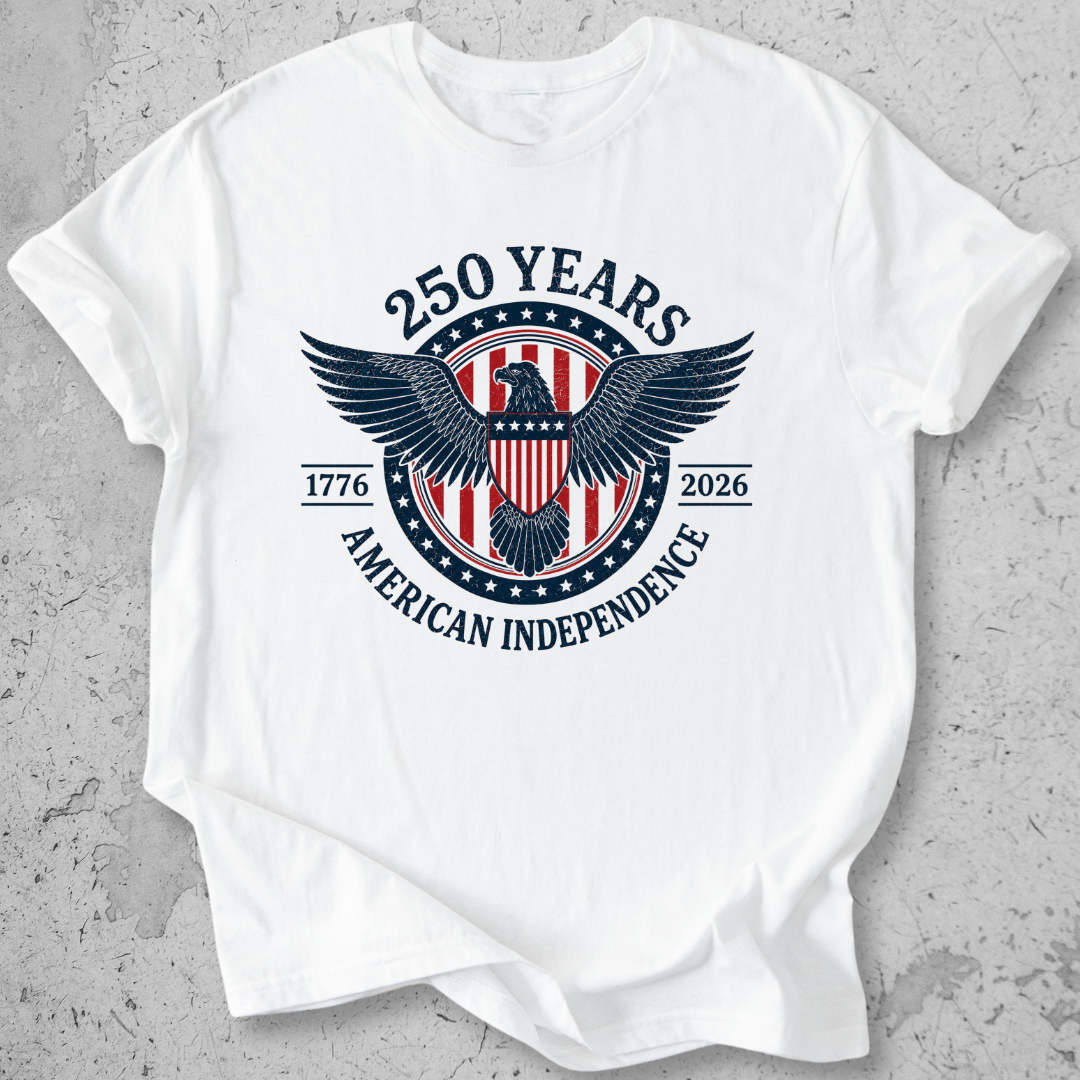 USA Emblem Patriotic  T-shirt