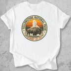 Yellowstone Medallion Bison T-Shirt