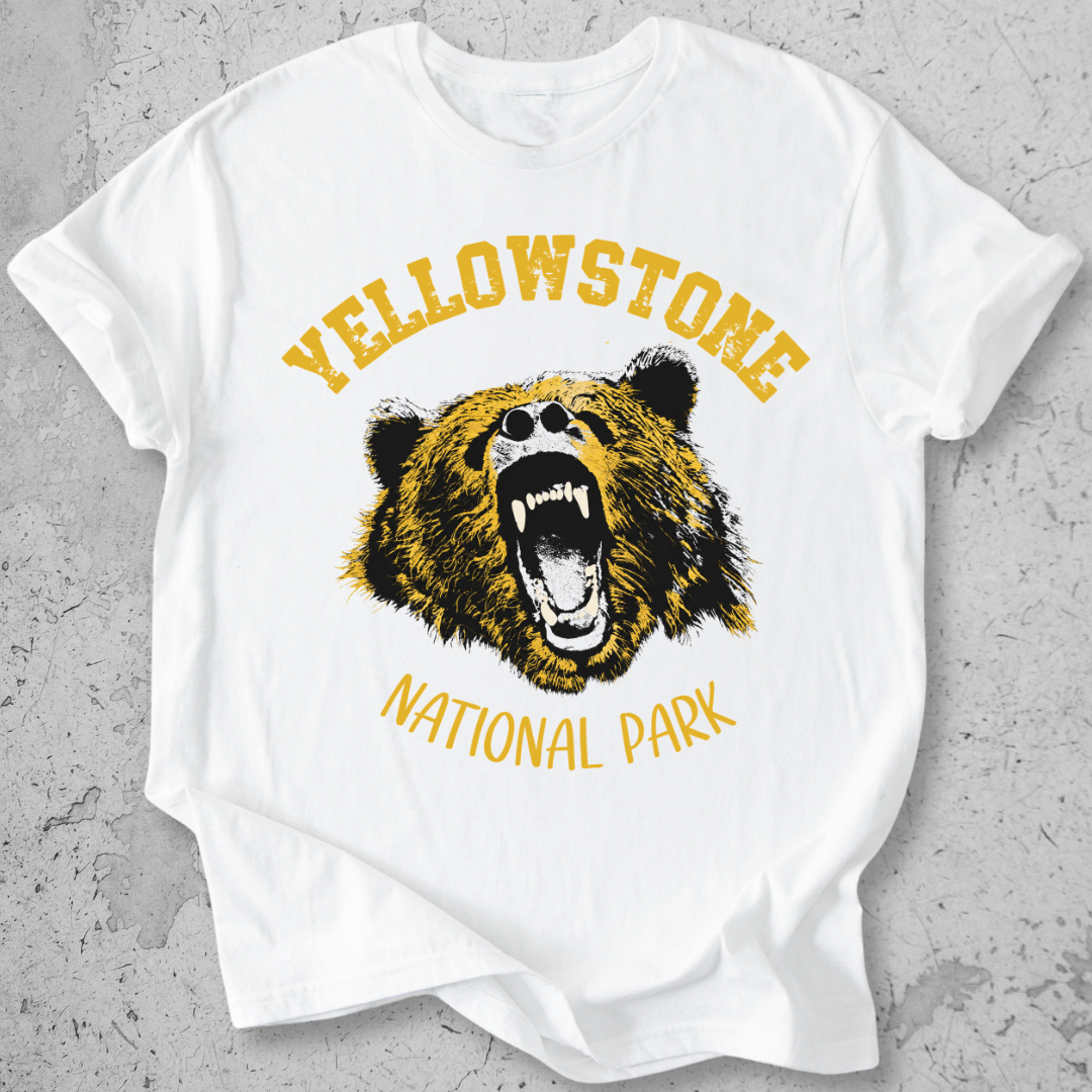 Yellowstone Black Bear  T-Shirt