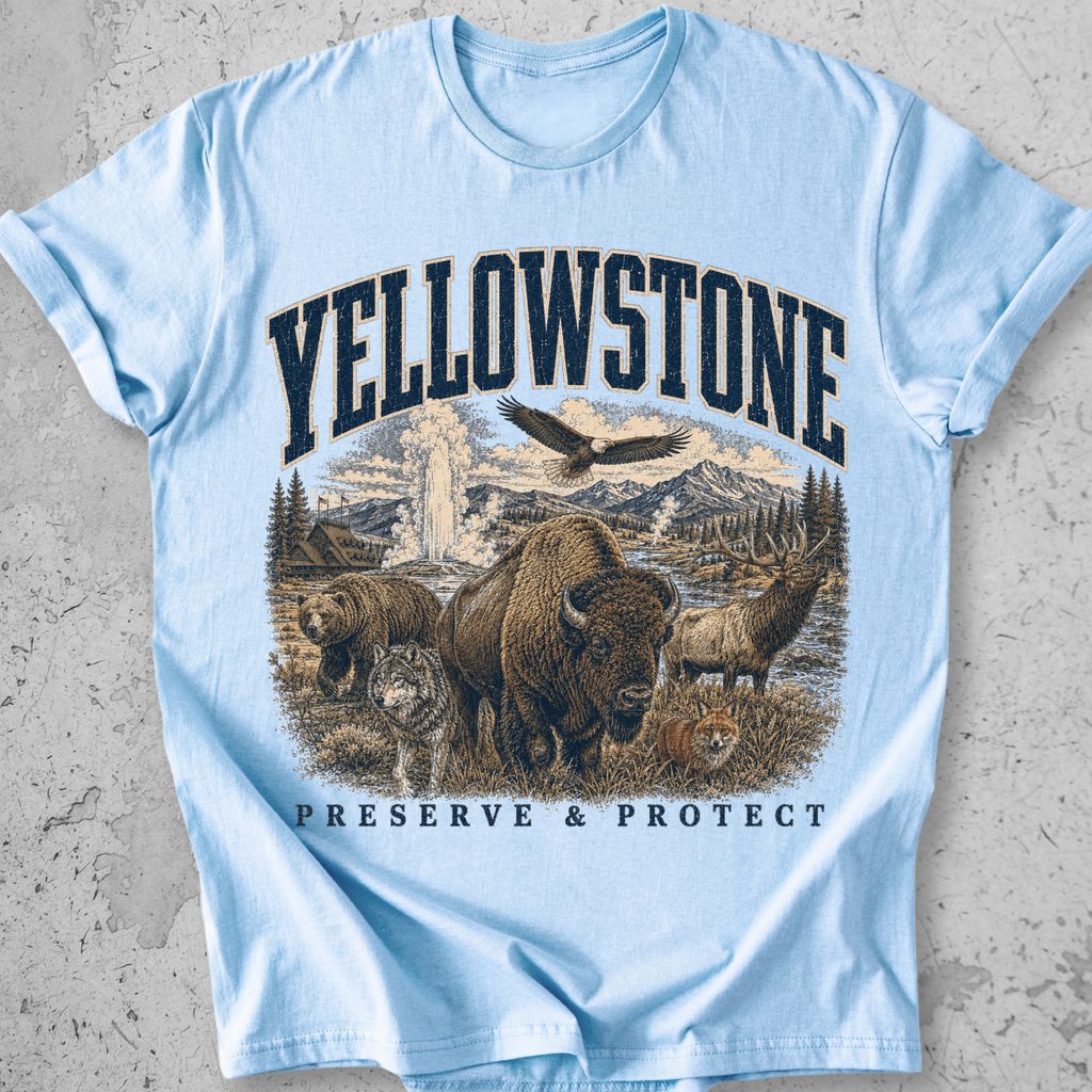 Yellowstone  Preserve & Protect  T-Shirt