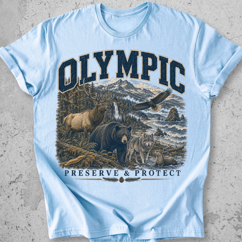 Olympic  Preserve & Protect  T-Shirt