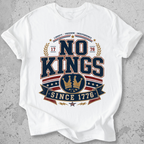 No Kings Varsity T-shirt