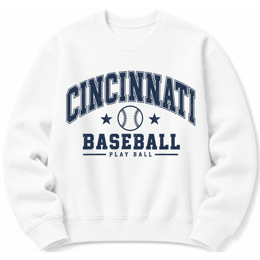 Cincinnati  Baseball Sweatshirt