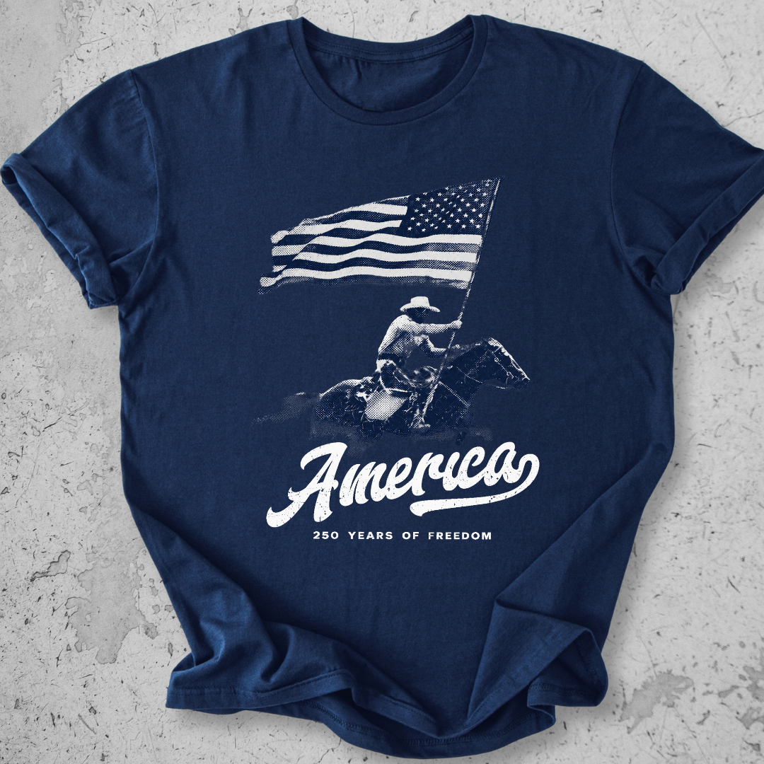 Patriotic Cowboy T-Shirt
