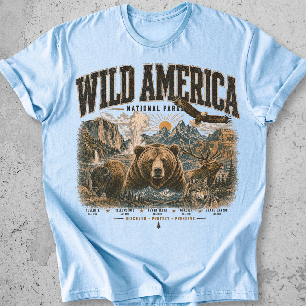 Wild America National Parks T-Shirt