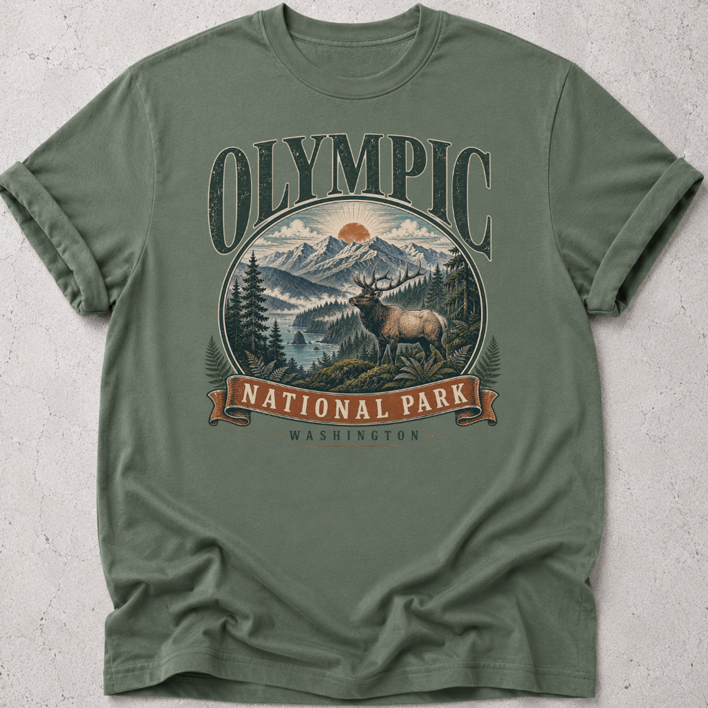 Olympic Vintage Graphic T-Shirt