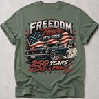 Muscle Car USA 1776  T-Shirt