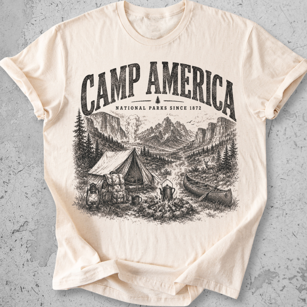 Camp America National Parks T-Shirt