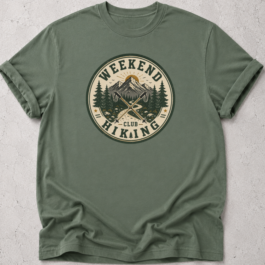 Weekend Hiking Club  T-shirt