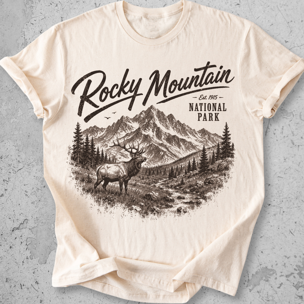 Rocky Mountain  Vintage  T-Shirt