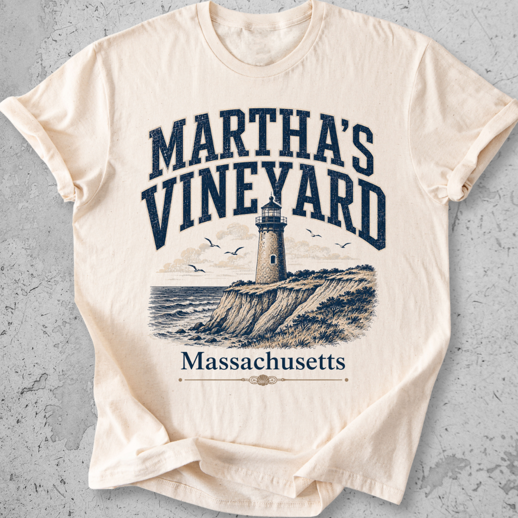 Marthas Vineyard Mass.  T-Shirt