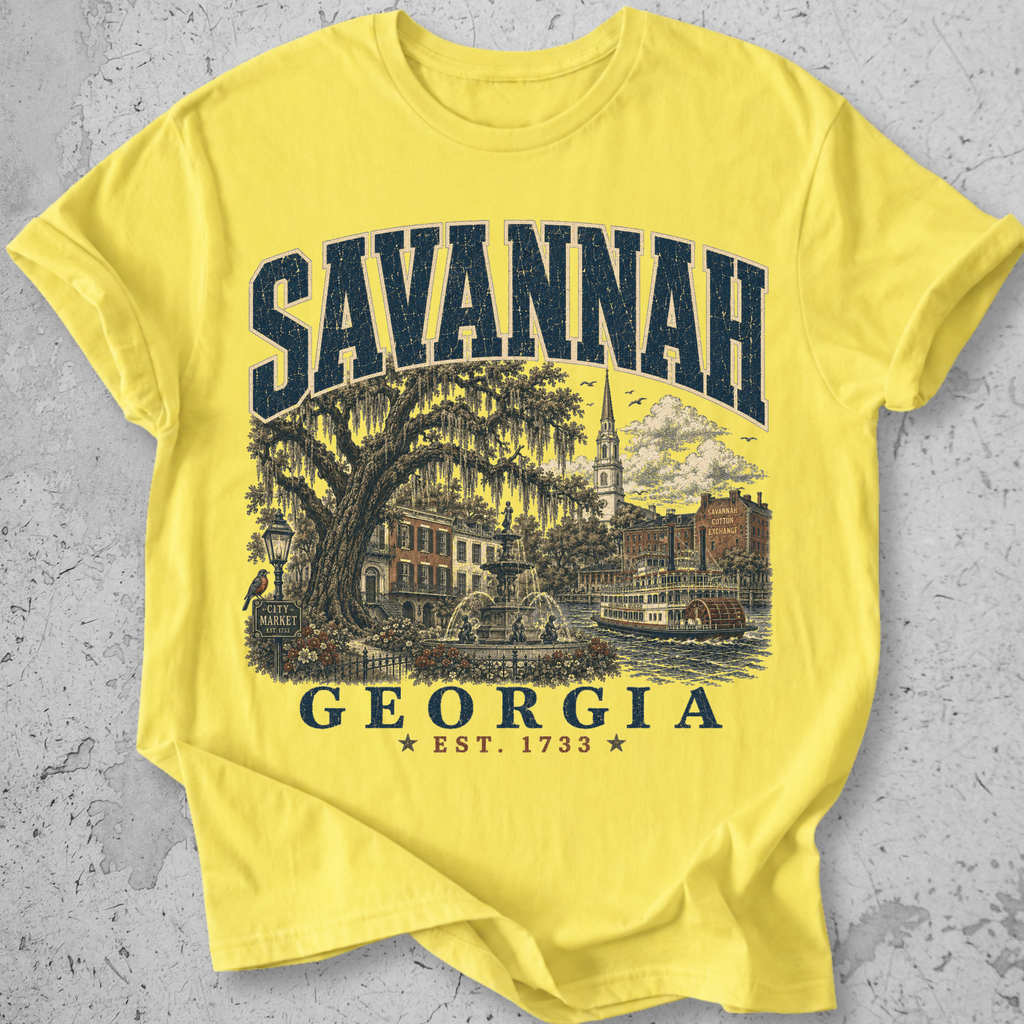 Savannah Cityscape T-Shirt