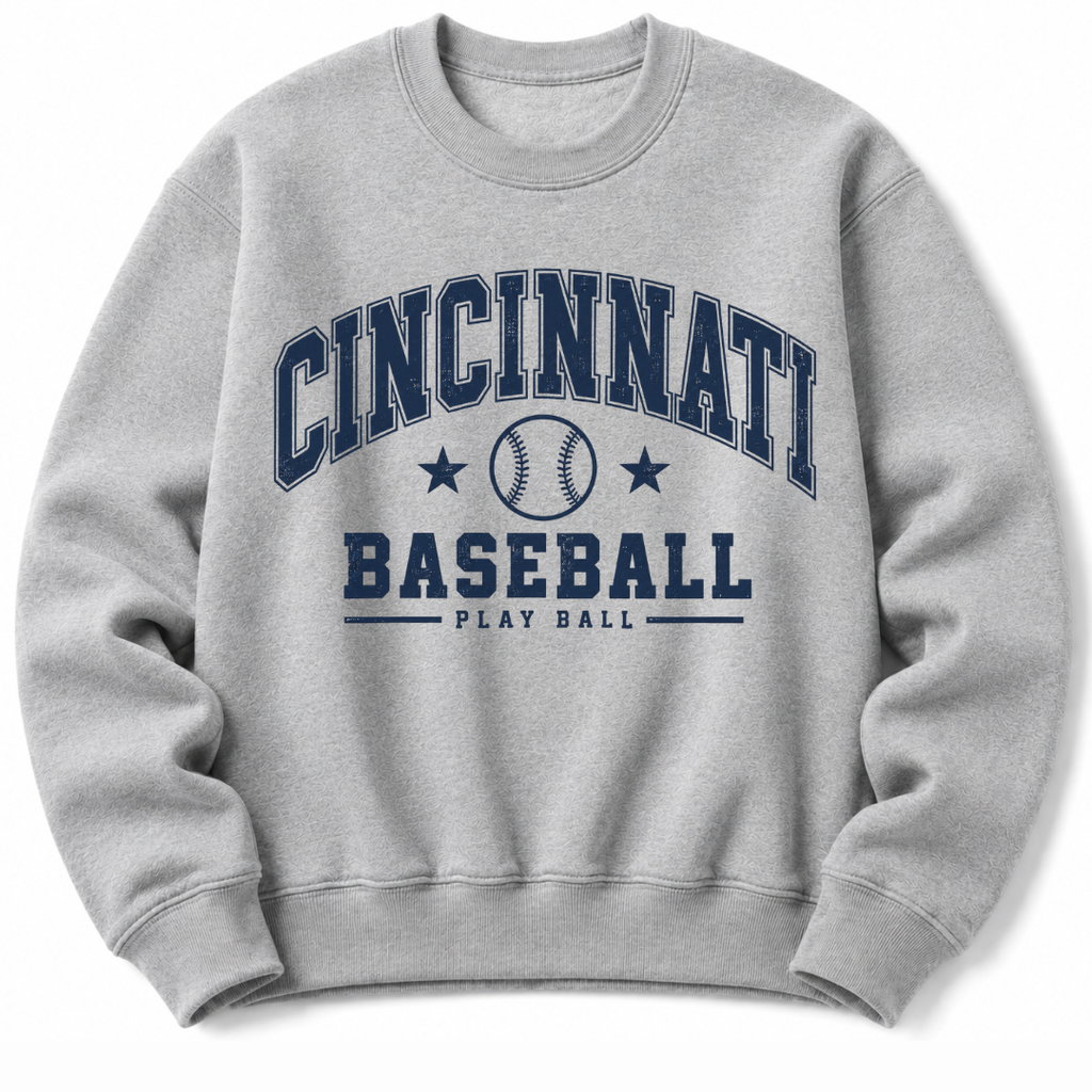 Cincinnati  Baseball Sweatshirt