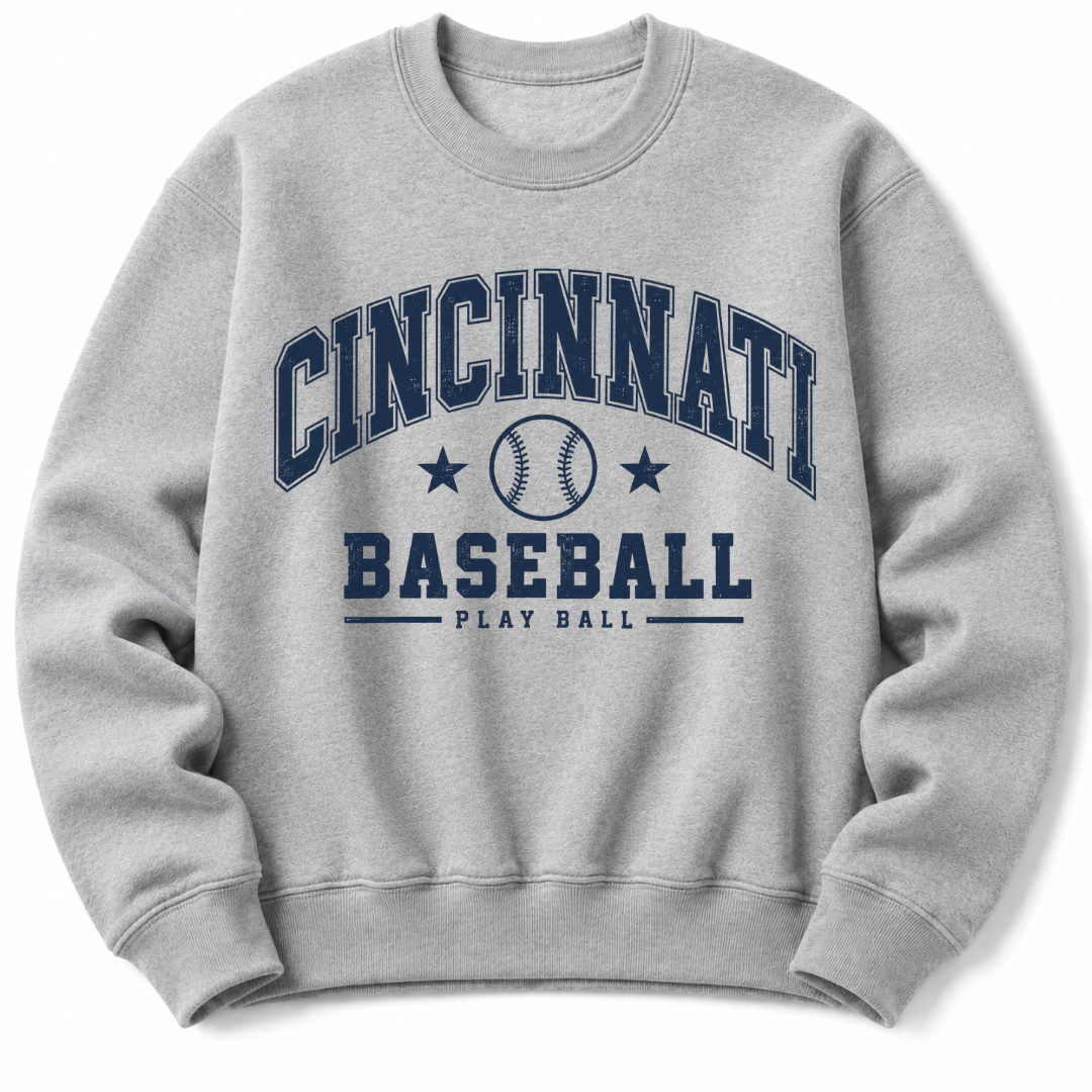 Cincinnati  Baseball Sweatshirt