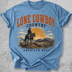 Lone Cowboy Country  T-Shirt