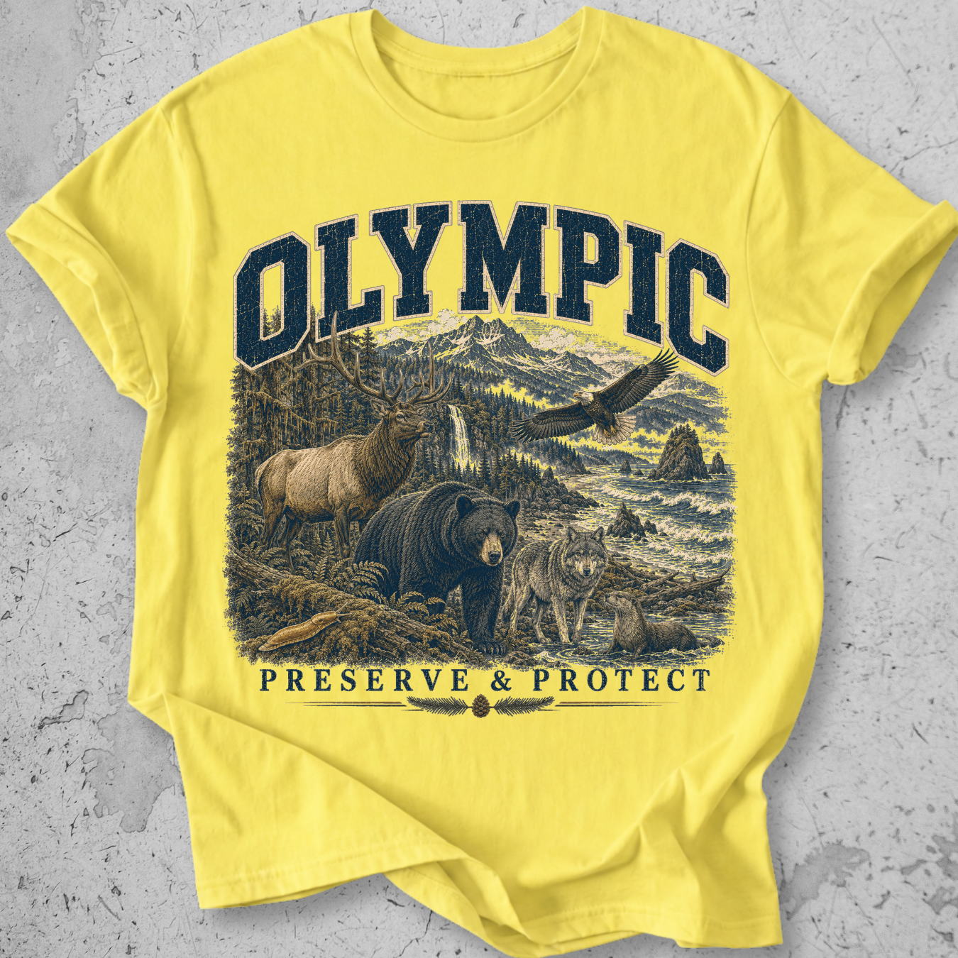 Olympic  Preserve & Protect  T-Shirt