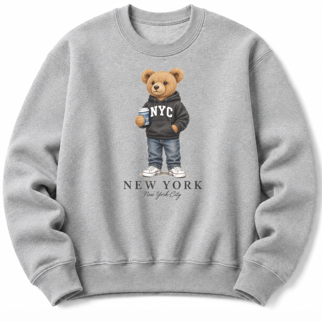 New York Teddy  Sweatshirt