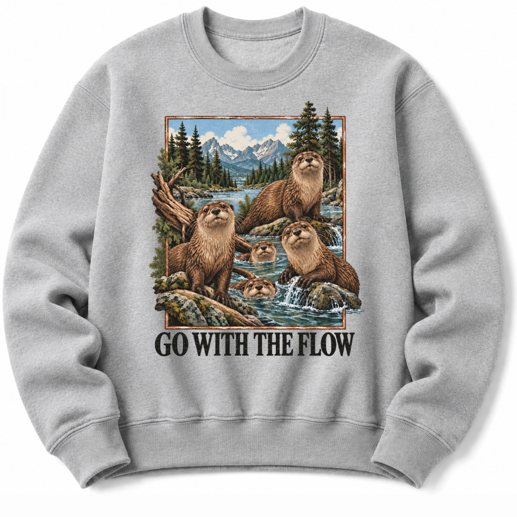 Go with the Flow  Sweatshirt