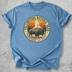 Yellowstone Medallion Bison T-Shirt