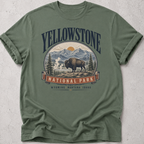 Yellowstone Bison Graphic T-Shirt
