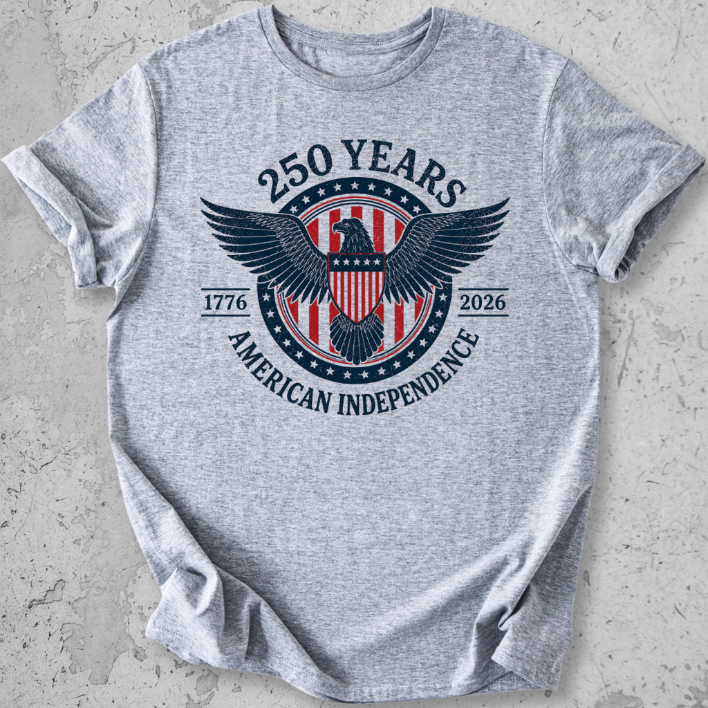 USA Emblem Patriotic  T-shirt