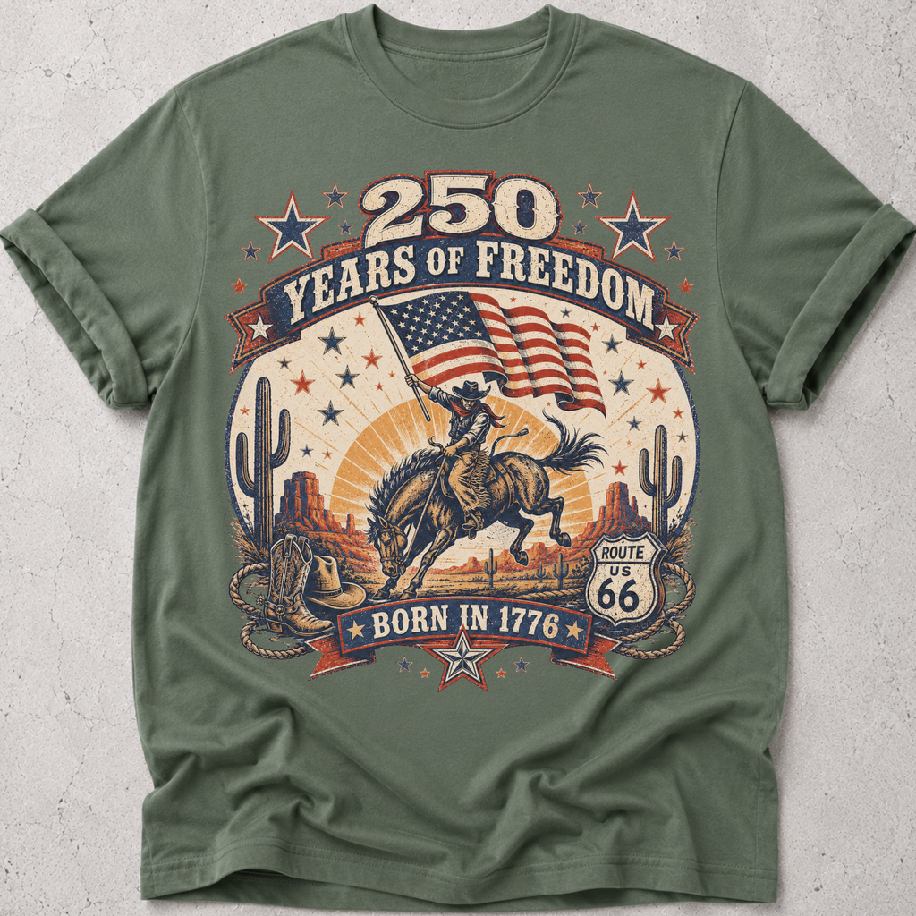 Rodeo USA  Anniversary  T-Shirt