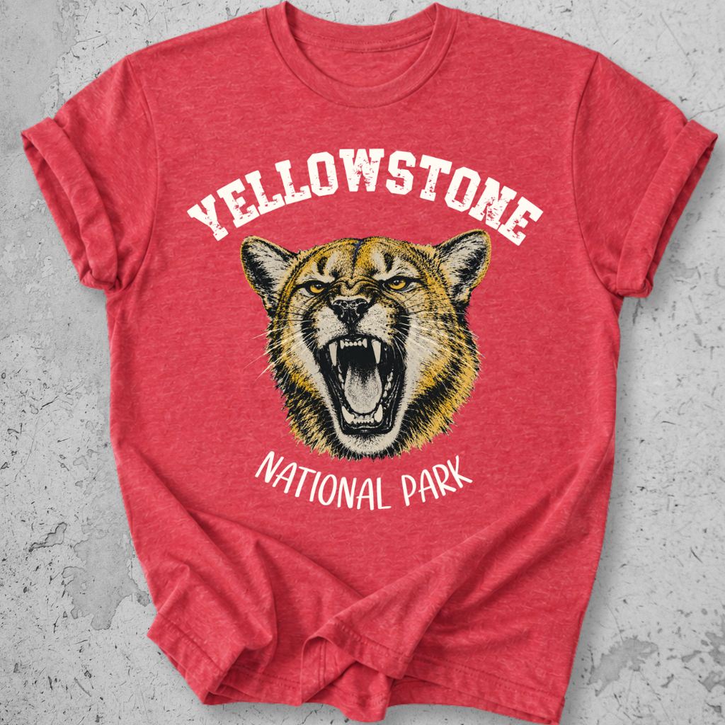 Yellowstone Mountain Lion  T-Shirt