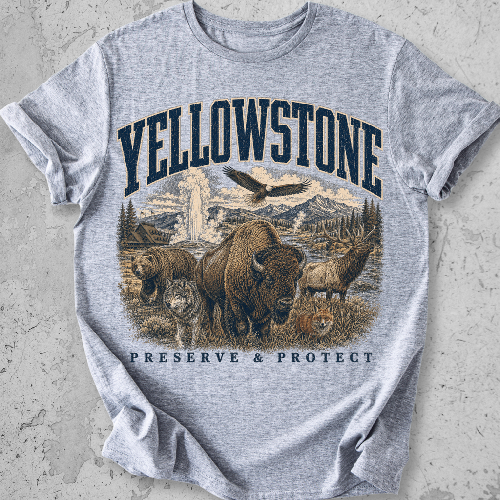 Yellowstone  Preserve & Protect  T-Shirt