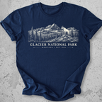 Glacier Park Goat  T-Shirt