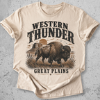 Western Thunder Bison T-Shirt
