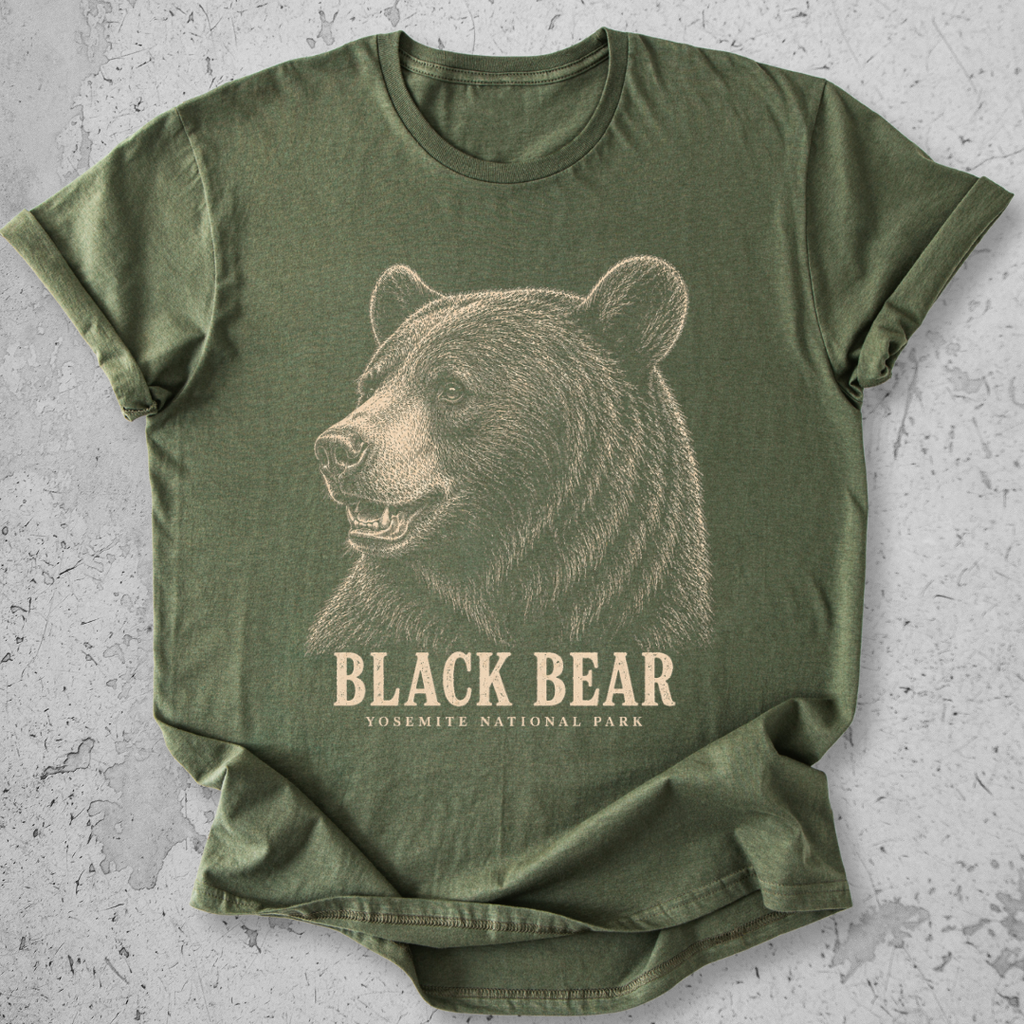 Black Bear  T-Shirt
