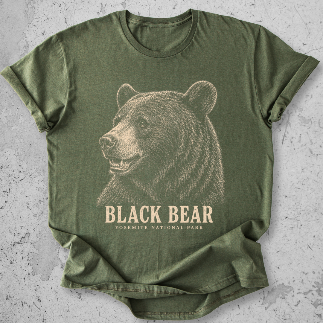 Black Bear  T-Shirt