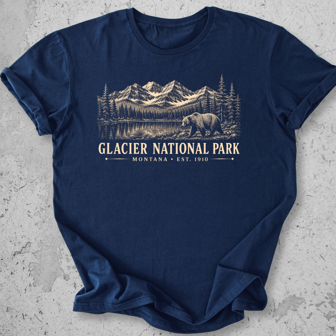 Vintage Glacier Park Bear T-Shirt
