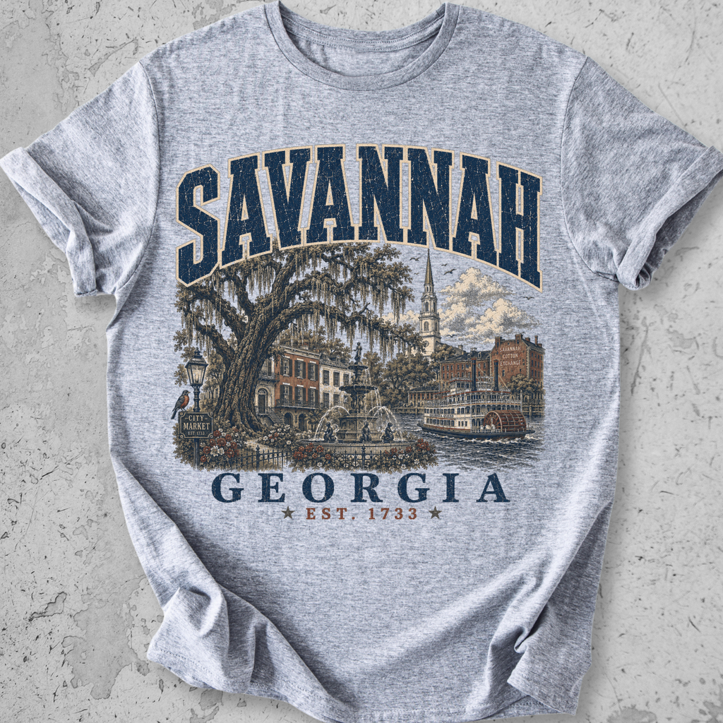 Savannah Cityscape T-Shirt