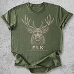 Yellowstone Elk  Head  T-Shirt