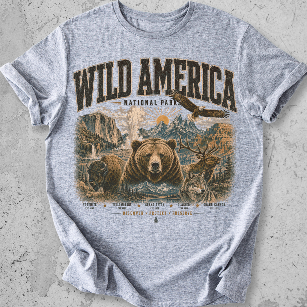 Wild America National Parks T-Shirt