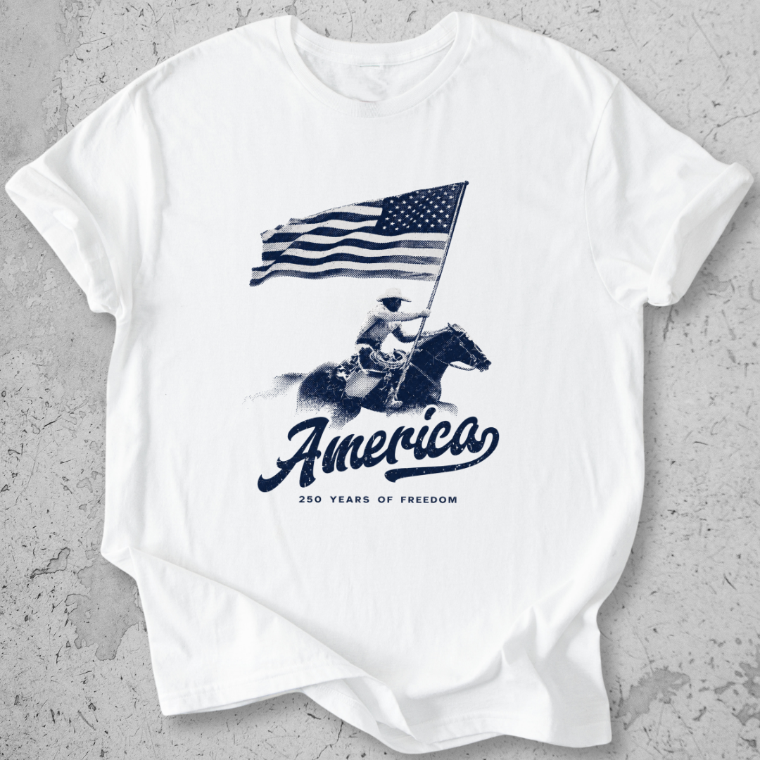 Patriotic Cowboy T-Shirt