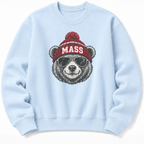 Mass Bear  Beanie Sweatshirt
