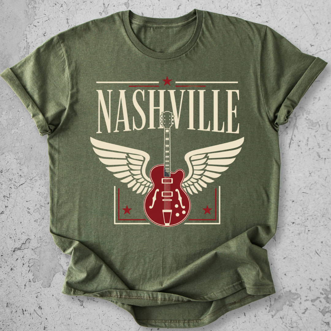 Nashville Guitar T-Shirt