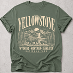 Yellowstone Vintage Print  T-Shirt