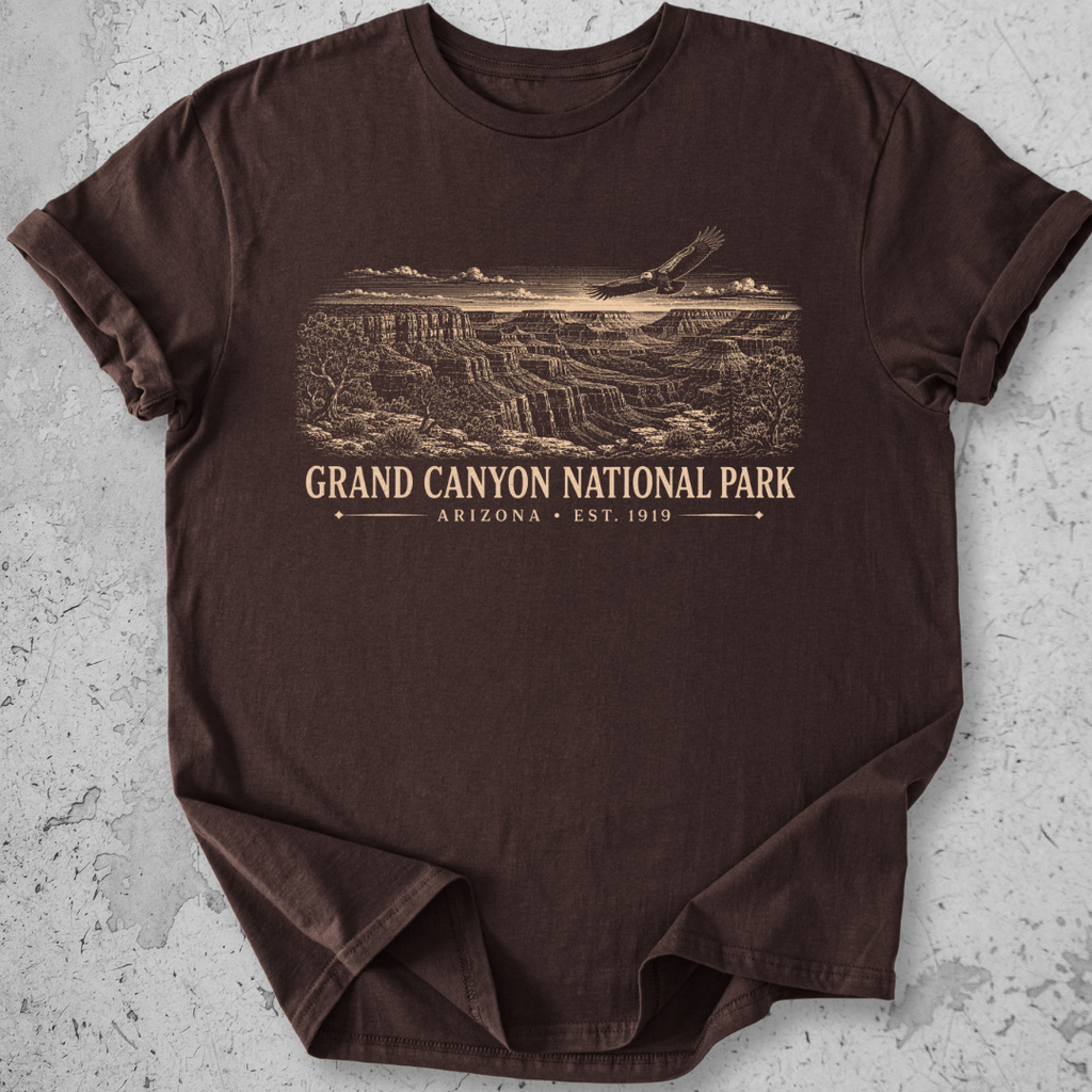 Grand Canyon Eagle  T-Shirt
