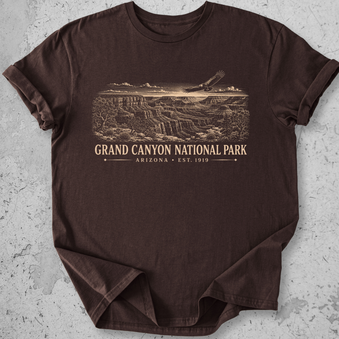Grand Canyon Eagle  T-Shirt