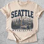 Seattle Cityscape T-Shirt