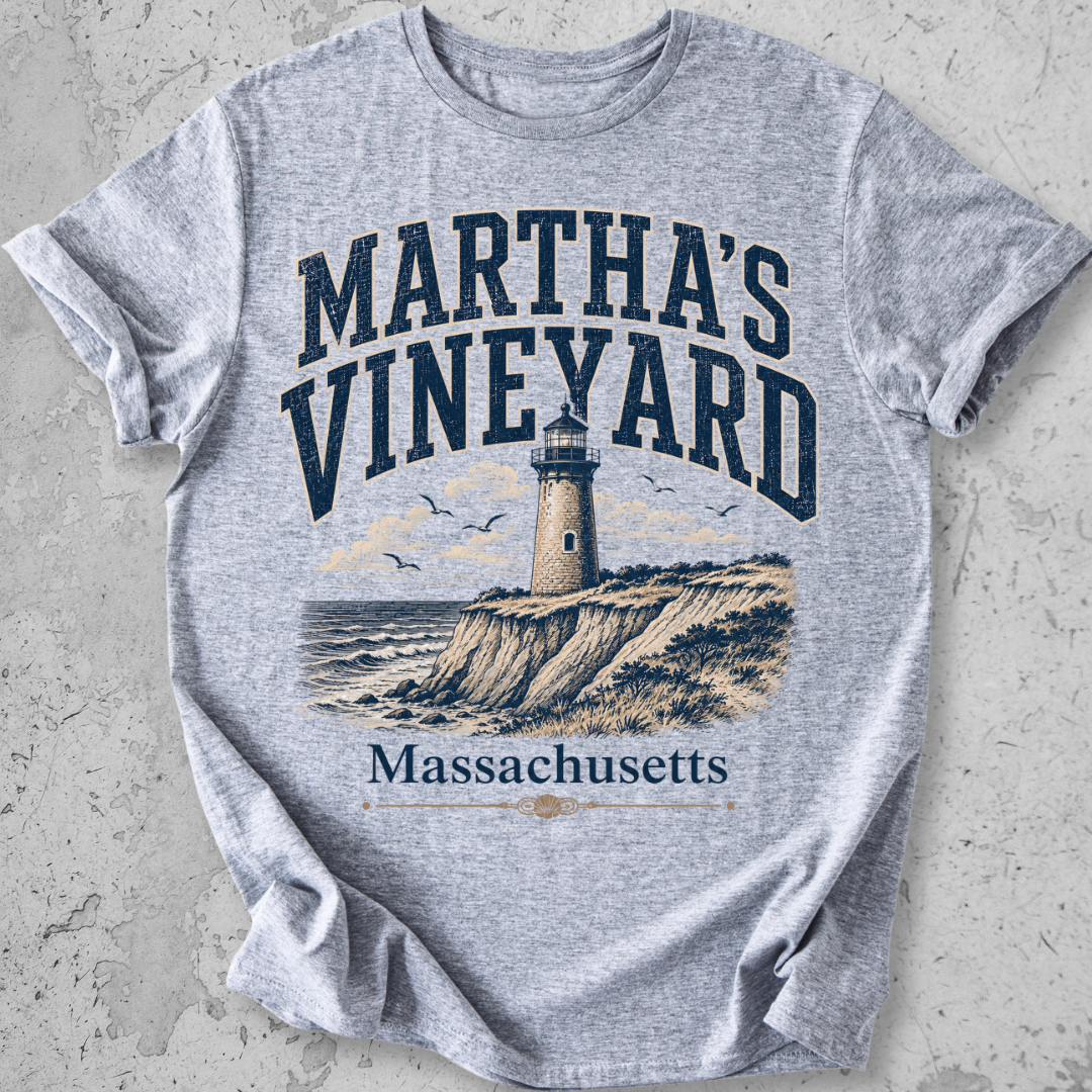Marthas Vineyard Mass.  T-Shirt