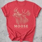 Glacier Moose Head  T-Shirt